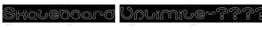 Skateboard Unlimite字体转换